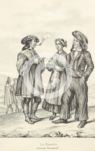 The Navarrese. (Basque Provinces), 1843. Creator: Unknown.