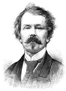 The late Captain Mayne Reid, 1883. Creator: Unknown.