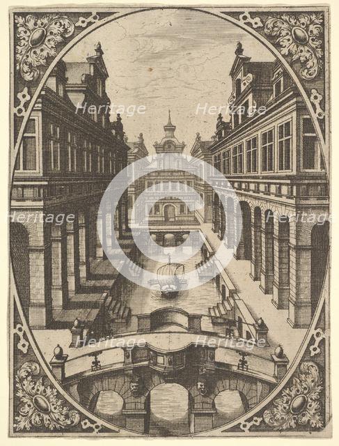 Plate from "Scenographiae...", ca. 1560. Creator: Johannes van Doetecum I.