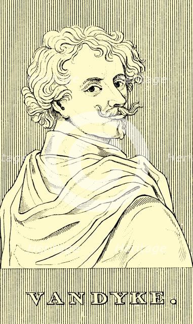 'Van Dyke', (1599-1641), 1830. Creator: Unknown.