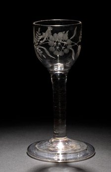 Wine Glass, 1750-1799. Creator: Unknown.