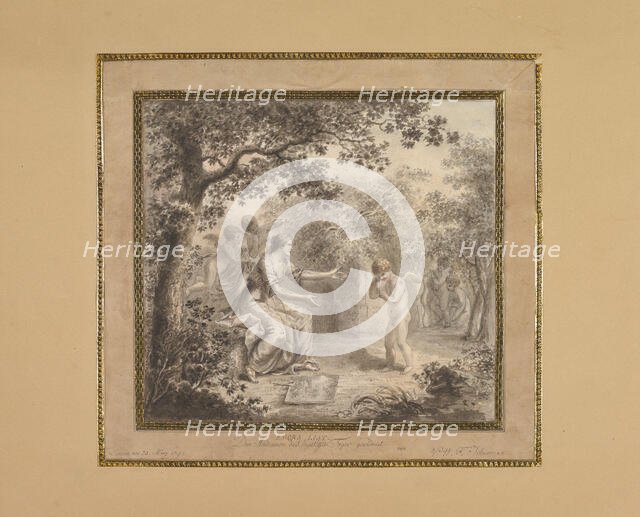 Cupid's ruse, 1792. Creator: Hans Veit Friedrich Schnorr von Carolsfeld.