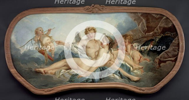 Cupid Wounding Psyche (image 1 of 2), 1741. Creator: Francois Boucher.