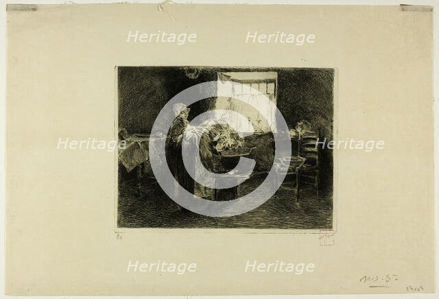 Wash Day, n.d. Creator: Robert Frederick Blum.