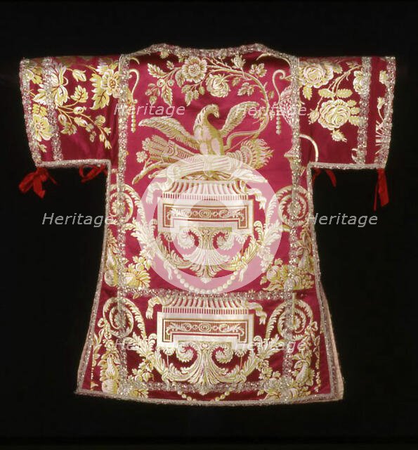 Dalmatic, France, c. 1785. Creator: Unknown.