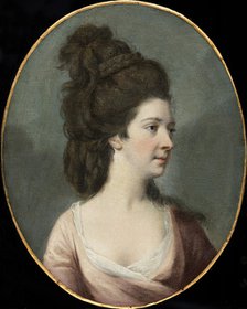 Miss La Touche, c1750-c1802(?). Artist: Circle of Romney.