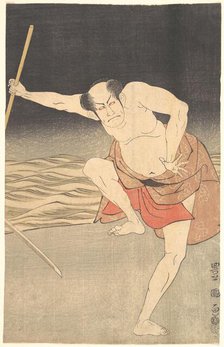 An Actor Beside Water. Creator: Utagawa Toyokuni I.