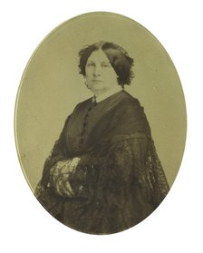 Anna Grigorievna Filosofova (1815-1892), 1850-1860s. Artist: Anonymous  