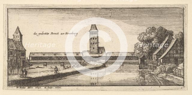 Strasbourg, 1665. Creator: Wenceslaus Hollar.