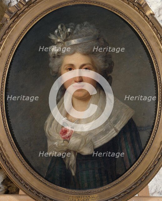 Portrait de femme, 1792. Creator: Antoine Vestier.