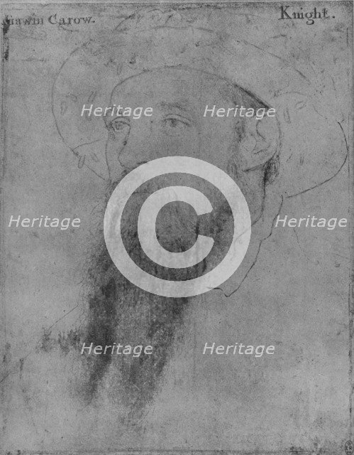 'Gavin Carew', c1532-1543 (1945). Artist: Hans Holbein the Younger.