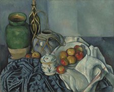 Still Life with Apples, 1893-1894. Creator: Cézanne, Paul (1839-1906).