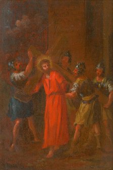 Jesus Carries His Cross. Study for the Stations of the Cross II, before 1781. Creator: Istvan Schaller.