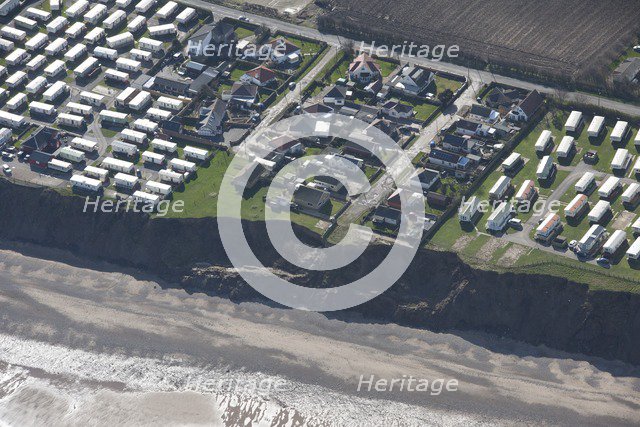 Coastal erosion by Westholme Avenue, Hornsea, East Riding of Yorkshire, 2014. Creator: Historic England Staff Photographer.