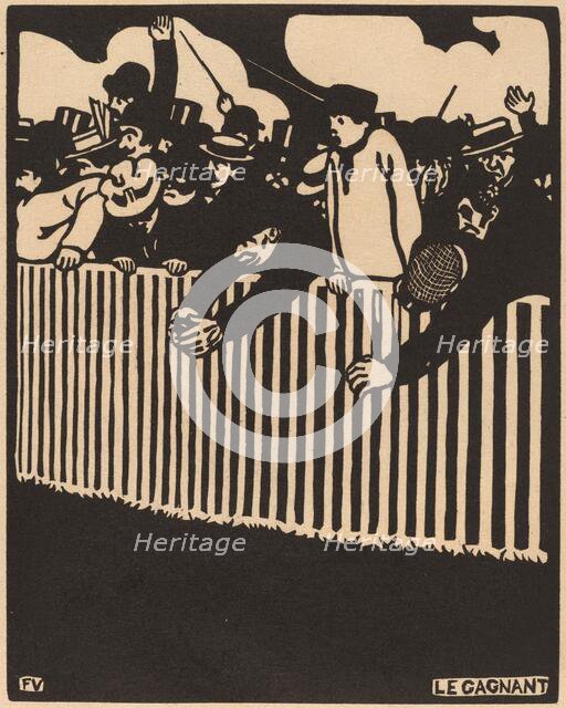 Le Gagnant (The Winner), 1898. Creators: Félix Vallotton, Ambroise Vollard.