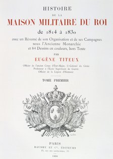 Title Page, 1814-1830. Artist: Eugene Titeux