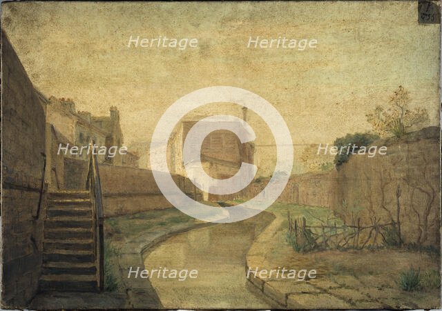 The Bievre, rue Croulebarde, 1890. Creator: Ferdinand Laudigeois.