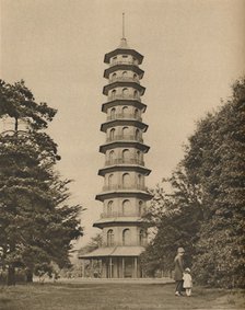 'Eighteenth Century Version of a Pagoda in Kew Gardens', c1935. Creator: Unknown.