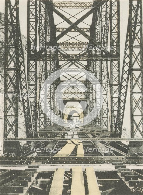 Bridge over Khvoynaya Bay, 1904-1917. Creator: Unknown.