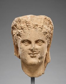 Portrait Head of a Female Figure, about 4th century B.C. Creator: Unknown.