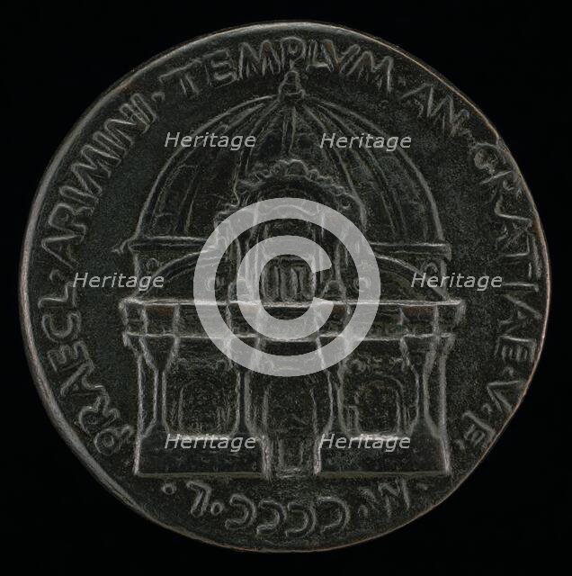 San Francesco at Rimini [reverse], 1450. Creator: Unknown.