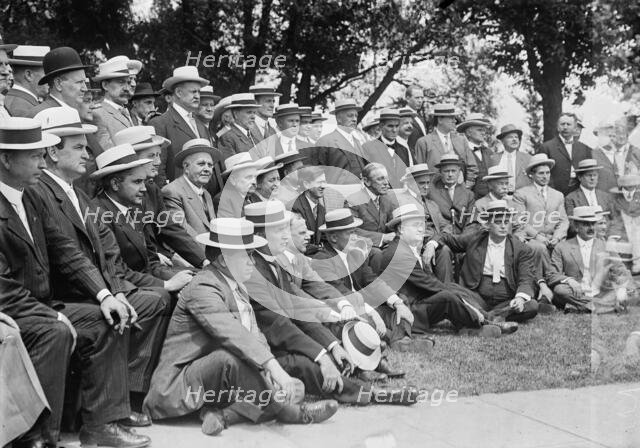 Dem. Nat'l Comm. at Sea Girt 1912, 1912. Creator: Bain News Service.