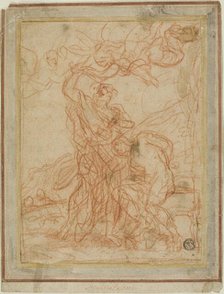 Abraham's Sacrifice (recto and verso), n.d. Creator: Giuseppe Passeri.