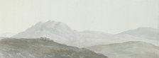 View of the Apennine mountain peaks, 1778. Creator: Louis Ducros.