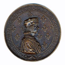 Medal, Louis XII & Anne Of Brittany, French, 15th century. Creator: Unknown.