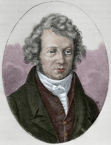 German writer Johann Wolfgang von Goethe, (19th century).  Creator: Unknown.