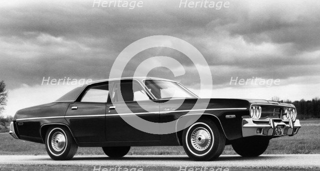1974 Plymouth Satellite Custom 4 door Artist: Unknown.