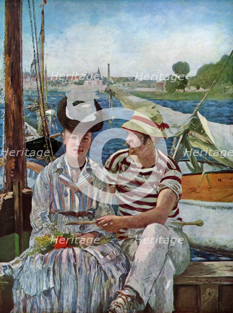 'Argenteuil', 1874.Artist: Edouard Manet