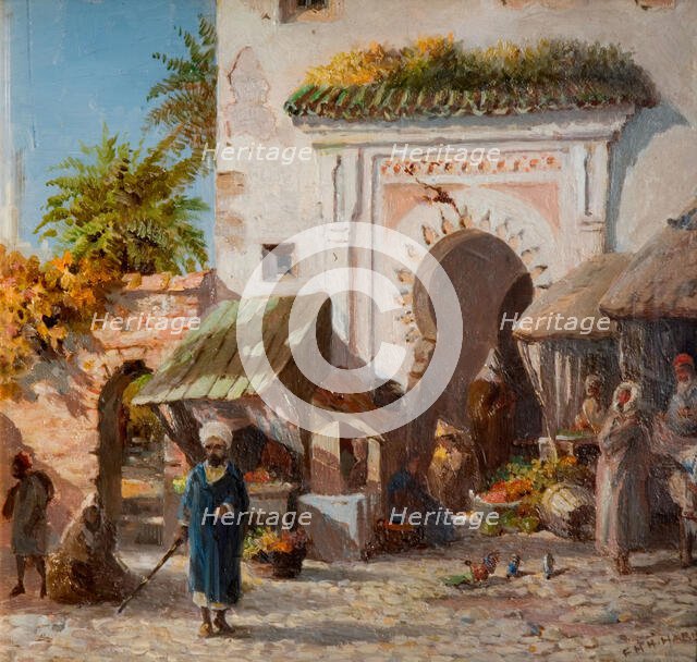 At Tangier, 1880. Creator: Frederick Henry Howard Harris.