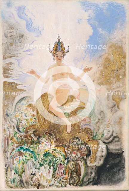 Mother Earth, 1924. Creator: Teschner, Richard (1879-1948).