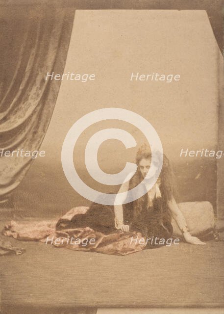 [Reine d'Etrurie], 1860s., 1860s. Creator: Pierre-Louis Pierson.