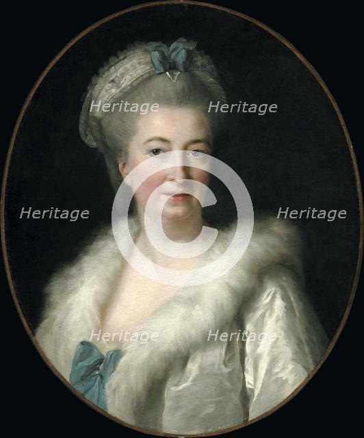 Portrait of the artist's mother, Madame Le Sèvre, née Jeanne Maissin (1728-1800), ca 1778. Creator: Vigée Le Brun, Louise Élisabeth (1755-1842).