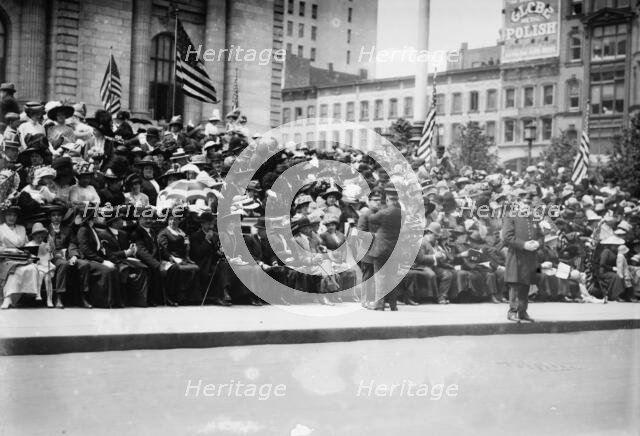 Police Parade, 1912. Creator: Bain News Service.