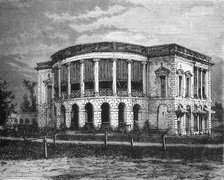 'European Residence in Calcutta', c1891. Creator: James Grant.