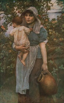 'The Young Mother', c1887, (c1930).  Creator: Annie Louisa Swynnerton.