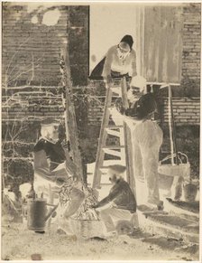 The Bean Sorters, c. 1857. Creator: Baron Louis-Adolphe Humbert De Molard.