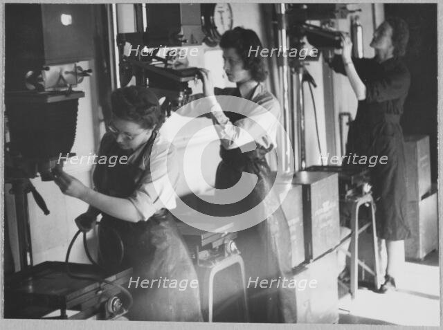 Royal Air Force No. 2 School of Photography, Palatine Road, Blackpool, 1942-1943. Creator: Barnet Saidman.