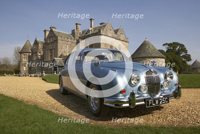 1965 Jaguar Mk2 3.8 Artist: Unknown.