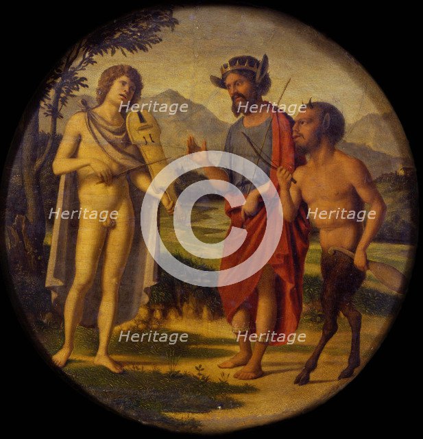 The Judgement of Midas, 1505-1508. Artist: Cima da Conegliano, Giovanni Battista (ca. 1459-1517)