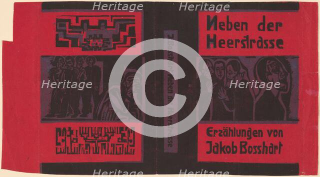 Jakob Bosshart: Neben der Heerstrasse (Jakob Bosshart: Near Main Street), 1922. Creator: Ernst Kirchner.