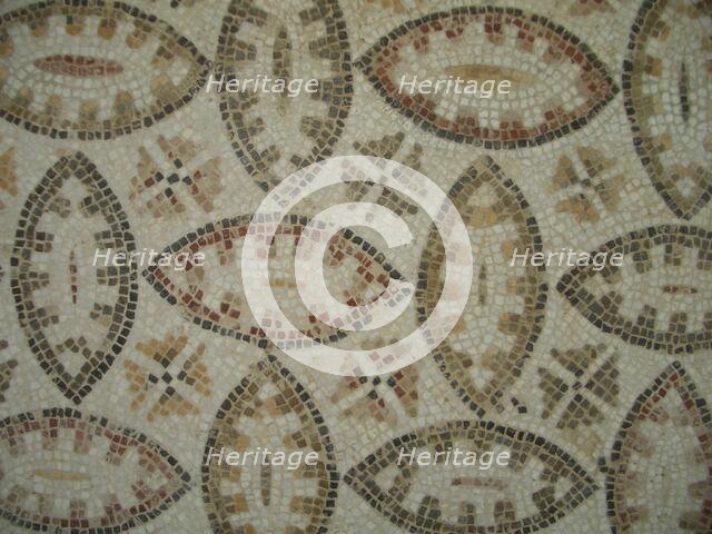 Mosaic, El Jem Museum, El Djem, Tunisia, 2009. Creator: Amanda Waite.