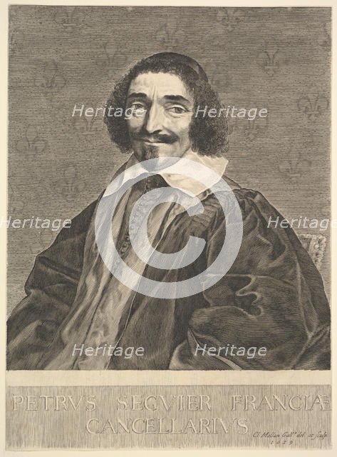 Le Chancelier Pierre Séguier, 1639. Creator: Claude Mellan.