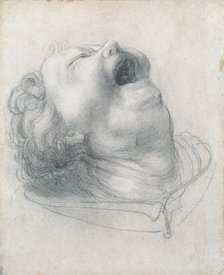 Head of a screaming child, ca 1515-1520.