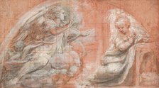 The Annunciation, ca. 1522-25. Creator: Correggio.