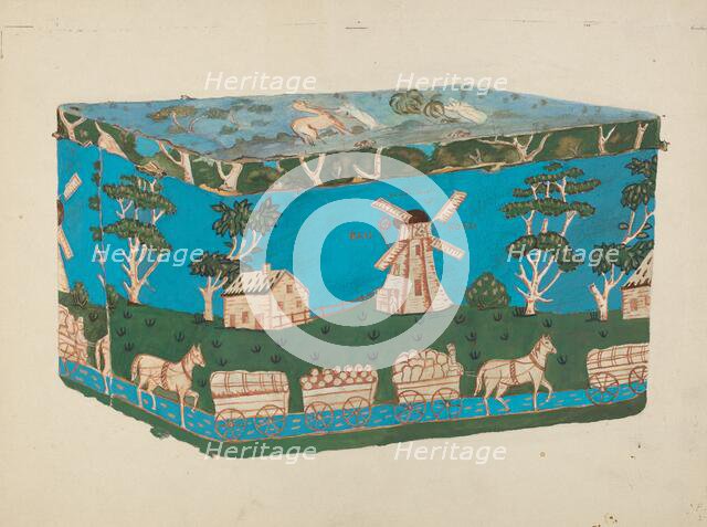 Bandbox, c. 1953. Creator: Jessie M Youngs.