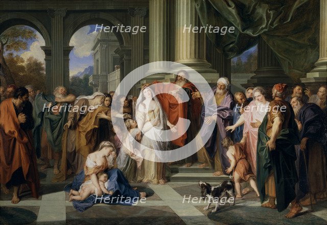 Susannah accused of adultery, 1695-1696. Artist: Coypel, Antoine (1661-1722)